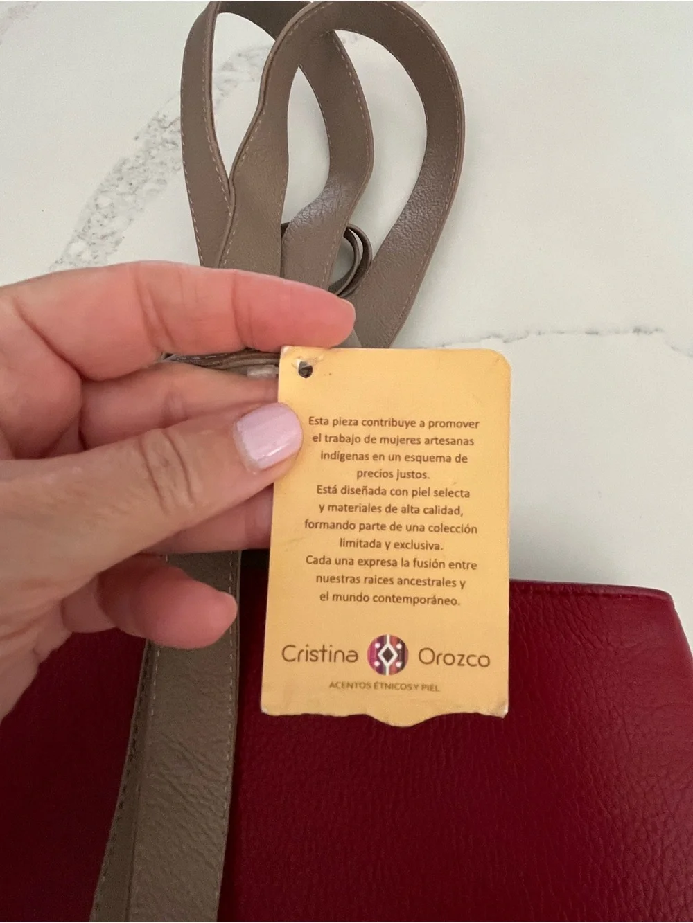 Cristina orozco nwt red
